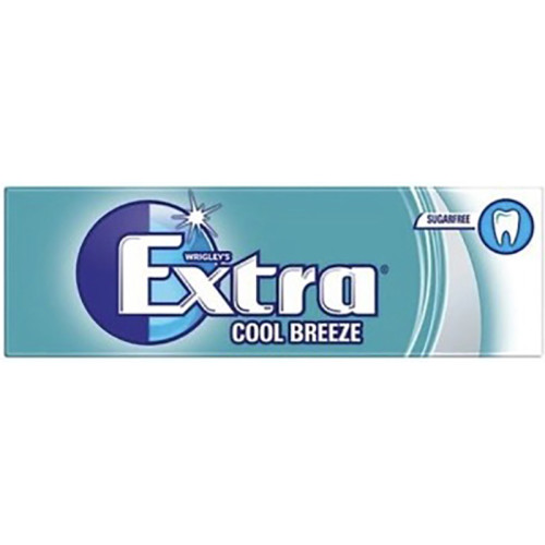 WRIGLEYS EXTRA COOL BREEZE CHEWING GUM 30s