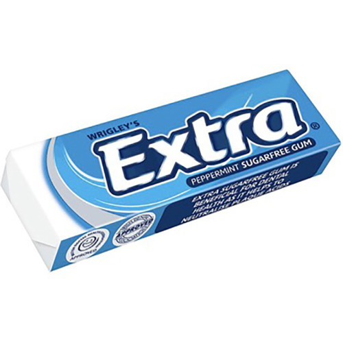 WRIGLEYS EXTRA PEPPERMINT CHEWING GUM 30s