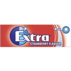 WRIGLEYS EXTRA STRAWBERRY CHEWING GUM 30s