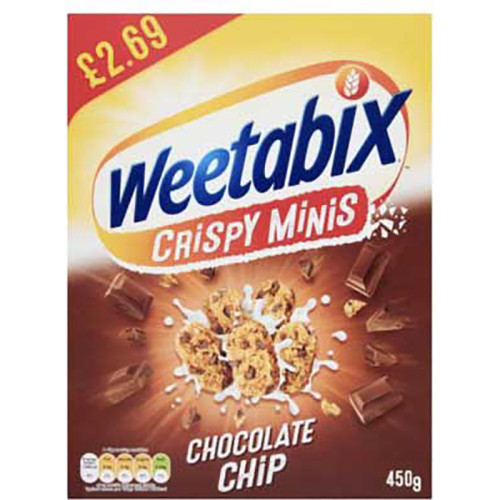 WEETABIX 450g CEREAL CRISPY MINIS