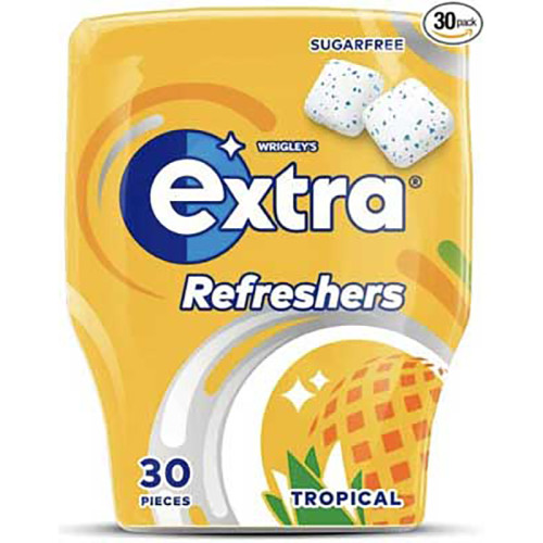 EXTRA REFRESHERS TROPICAL 7pc