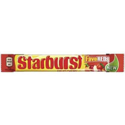 STARBURST FRUIT CHEWS - FAVE RED 45g
