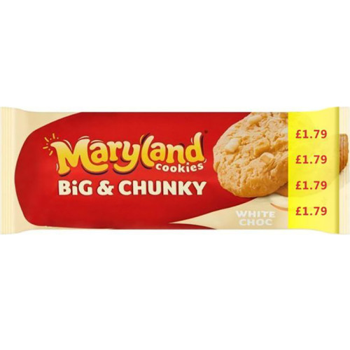 MARYLAND BIG & CHUNKY WHITE CHOCOLATE 180g