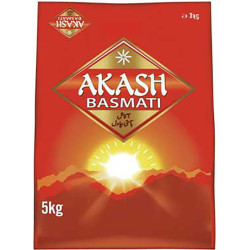 AKASH BASMATI RICE 5KG BAG