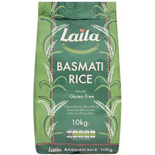 LAILA BASMATI RICE 10KG 