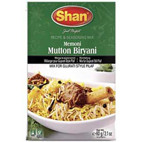 SHAN BIRYANI MEMONI MUTTON 12X60G