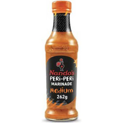 NANDOS MEDIUM PERI PERI MARINADE 6X262g TG060