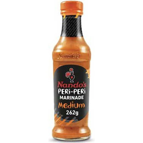 NANDOS MEDIUM PERI PERI MARINADE 6X262g TG060