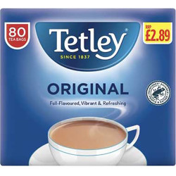 TETLEY TEA 80s 
