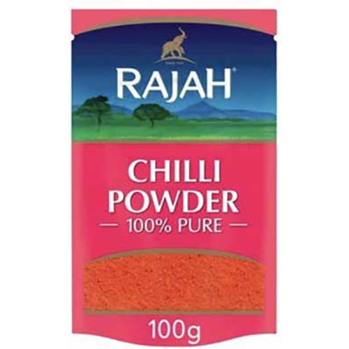 RAJAH XHOT CHILLI POWDER 100g POUCH