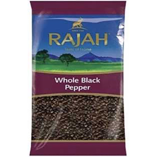 RAJAH WHOLE BLACK PEPPER 400G