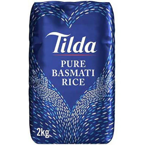 TILDA BASMATI RICE 2KG - BLOCK PACK