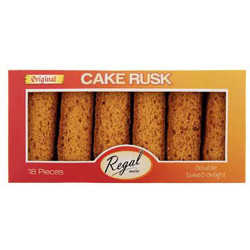 REGAL ORIGINAL CAKE RUSK 18PCS 