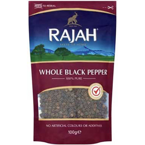 RAJAH WHOLE BLACK PEPPER 00g