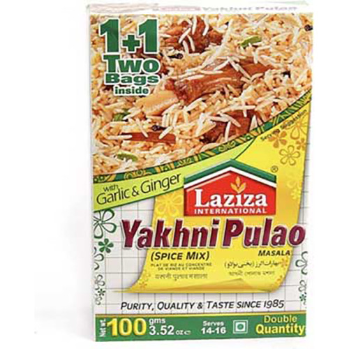 LAZIZA YAKHNI PULAO MASALA 100g