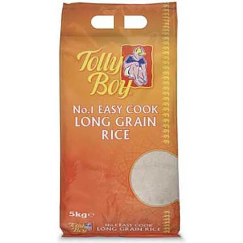 TOLLY BOY EASY COOK RICE 5kg