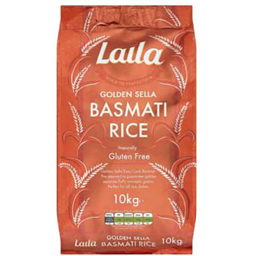 LAILA GOLDEN SELLA BASMATI RICE 10kg