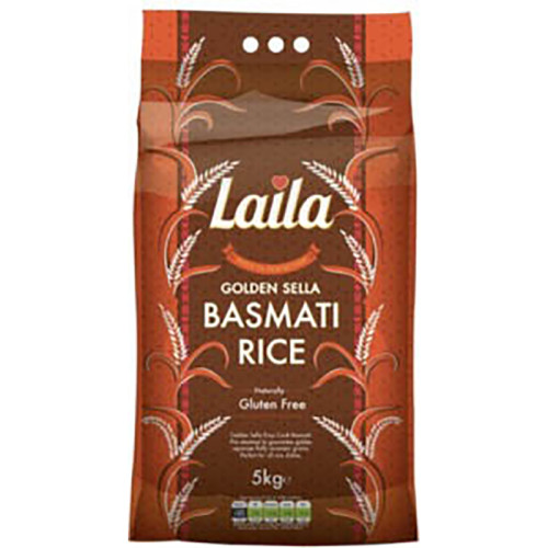 LAILA GOLDEN SELLA BASMATI RICE 5kg