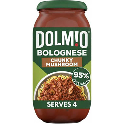 DOLMIO CHUNKY MUSHROOM BOLOGNESE SAUCE 500g