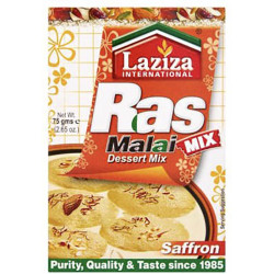 LAZIZA RASMALAI MIX - SAFFRON 75g