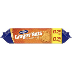 McV GINGER NUTS 250g