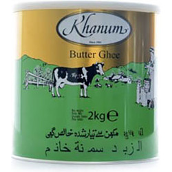 KHANUM PURE BUTTER GHEE 2kg