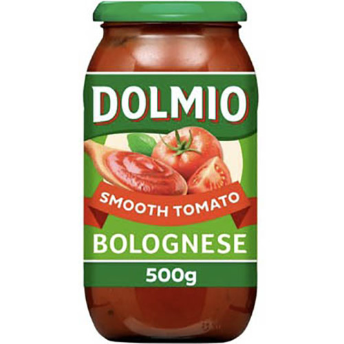 DOLMIO SMOOTH TOMATO BOLOGNESE SAUCE 500g