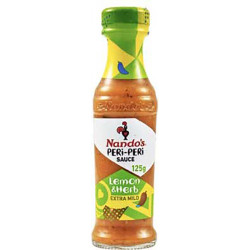 NANDOS LEMON & HERB PERI-PERI SAUCE 125g