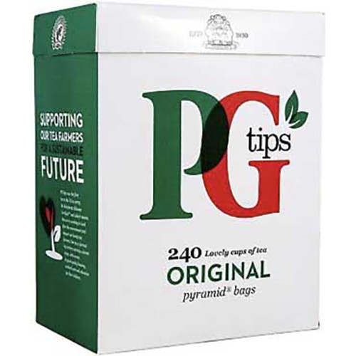 PG TIPS TEA BAGS 240s