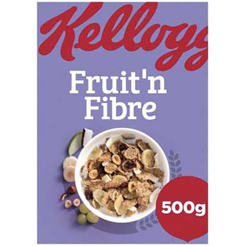 KELLOGGS FRUIT & FIBRE 6x500g 