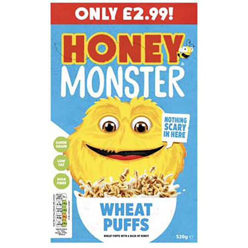 HONEY MONSTER WHEAT PUFFS