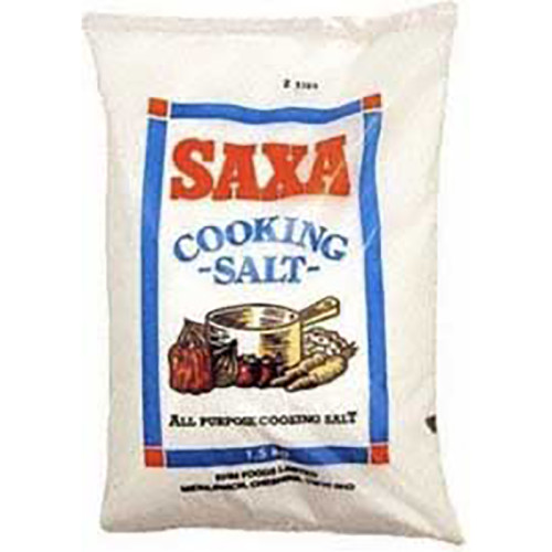 SAXA COOKING SALT BAGS 1.5kg