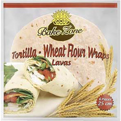 BAKE ZONE TORTILLA 25cm 330g