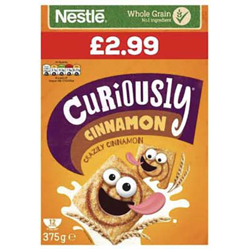 NESTLE CURIOUSLY CINNAMON 