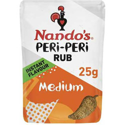 NANDOS MEDIUM PERI-PERI RUB 25g