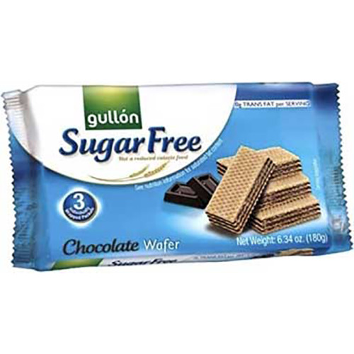 GULLON SF CHOC WAFER 180g