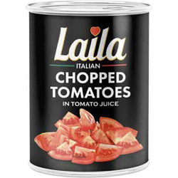 LAILA CHOPPED TOMATOES 400g