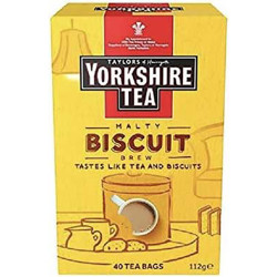 Yorkshire Tea Biscuit Brew Tea Bags 40s