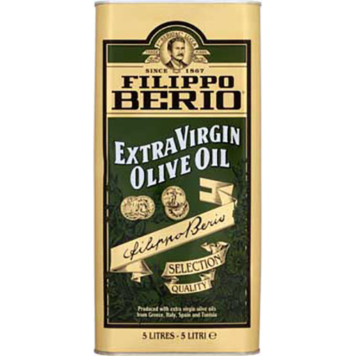 FILIPPO BERIO EV OLIVE OIL TIN 5L - EACH