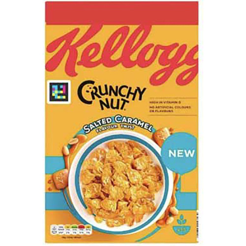 KELLOGGS CRUNCHY NUT SALTED CARAMEL 460g
