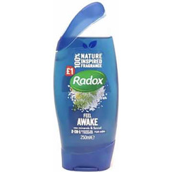 RADOX SHOWER GEL FEEL AWAKE FOR MEN