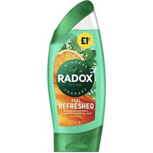 RADOX SHOWER GEL FEEL REFRESHED