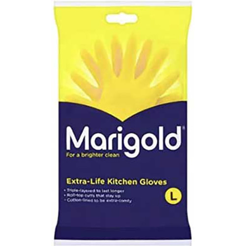 MARIGOLD EXTRA LIFE HANDY GLOVES - MEDIUM