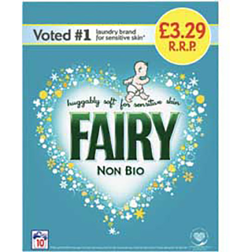 FAIRY WASHING POWDER NON BIO 650g