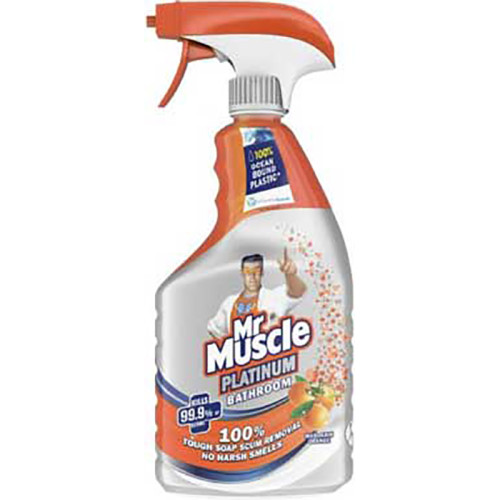 MR MUSCLE PLATINUM ANTIBAC BATHROOM SPRAY 750ML