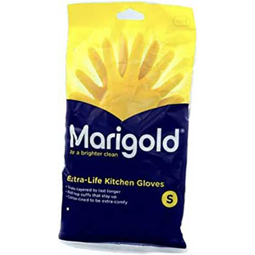 MARIGOLD EXTRA LIFE KITCHEN GLOVES SMALL