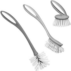 ASSORTED DISH BRUSHES 3pk