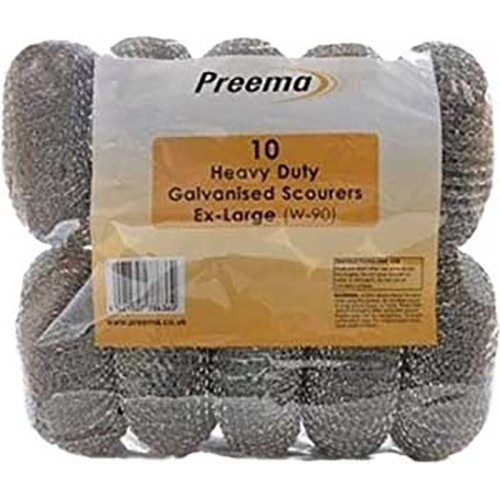 PREEMA GALV SCOURERS HEAVY DUTY EX LARGE W90X10