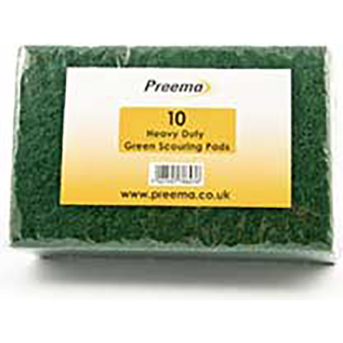 PREEMA GREEN SCOURING PADS 6