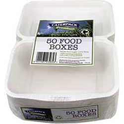 CATERPACK ENVIRO FOOD BOXES 50pk